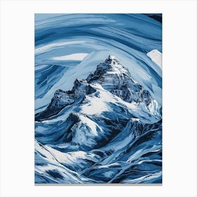 'Blue Mountain' 1 Canvas Print