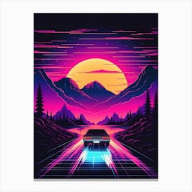 80s Art Canvas Print