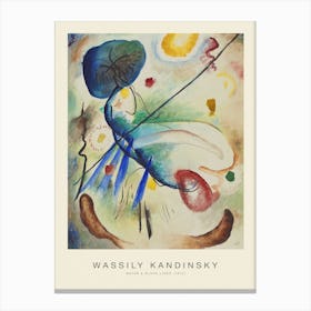 WATER & BLACK LINES (SPECIAL EDITION) - WASSILY KANDINSKY Canvas Print