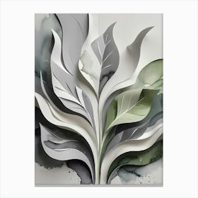 Paper Leaf Canvas Print