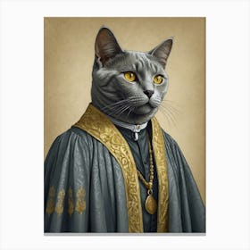 Harry Potter Cat 2 Canvas Print