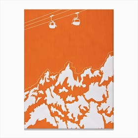 Gondola Lift Canvas Print