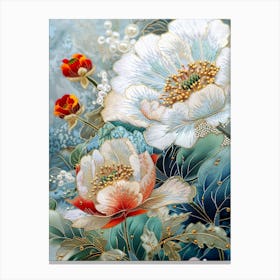 Chinese Flower Painting 69 Canvas Print