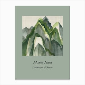 Landscapes Of Japan Mount Nasu 52 Canvas Print