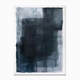 'Black Square' Canvas Print