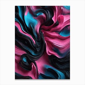 Abstract Flair Art Painting Canvas Print