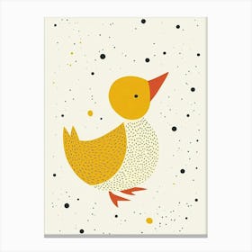 Yellow Mallard Duck 4 Canvas Print