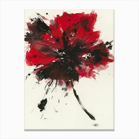 Red Poppy 3 Canvas Print