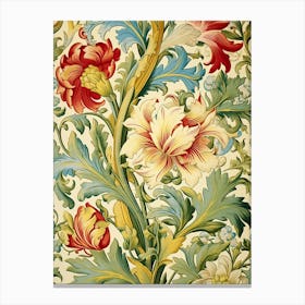 Floral Wallpaper 314 Canvas Print