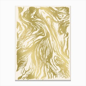 Gold Marble Canvas Print
