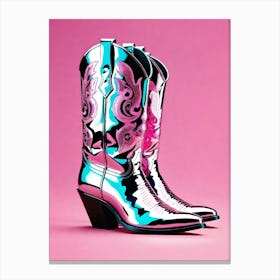 Cowboy Boots Canvas Print