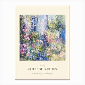Flower Symphony Cottage Garden Poster 2 Canvas Print