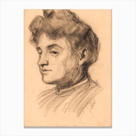 Portrait Of Marie Schiele, Egon Schiele Canvas Print