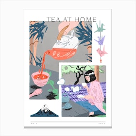 Japanese Tea Canvas Print