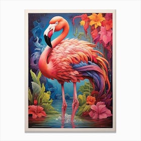 Flamingo 2 Canvas Print