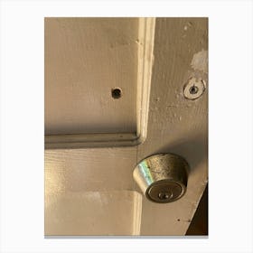 Door Knob Canvas Print