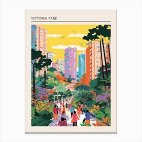 Victoria Park Hong Kong Canvas Print