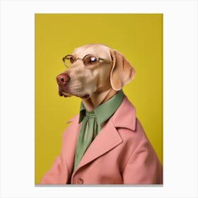 A Dog Labrador Retriever 18 Canvas Print