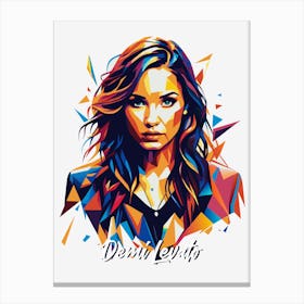 Demi Levato 01 Canvas Print