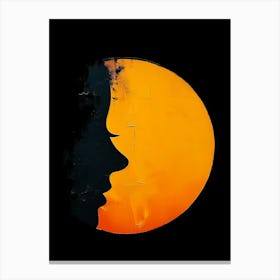 Sunset Silhouette Canvas Print