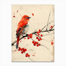 Red Cardinal Canvas Print