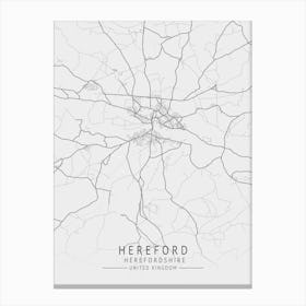 Herford, Herfordshire Canvas Print