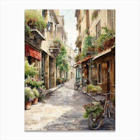 France Cityscape 2 Canvas Print