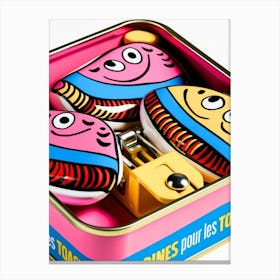 Tin Toy Canvas Print