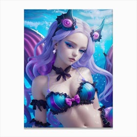 Mermaid -Reimagined 11 Canvas Print