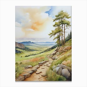 Rocky Path.8 Canvas Print