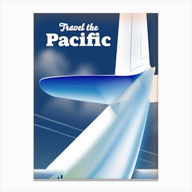 Travel The Pacific Vacation  Canvas Print