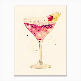 Martini 7 Canvas Print