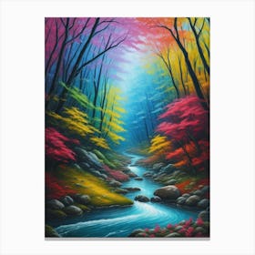 A Magic Forest 6 Canvas Print