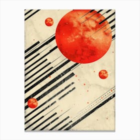 Red Planet 5 Canvas Print