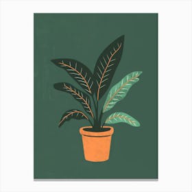 Potted Plant 25 Canvas Print