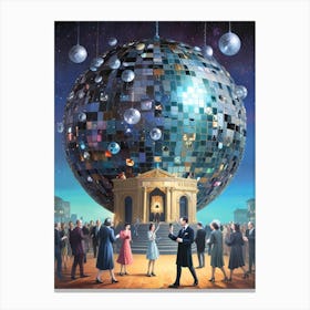 Disco Ball 4 Canvas Print