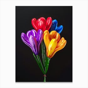 Bright Inflatable Flowers Freesia 1 Canvas Print