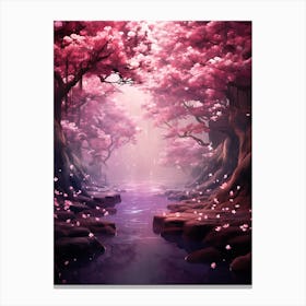 Beautiful Sakura Cherry Blossom 5 Canvas Print