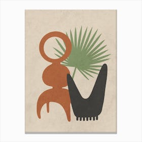 African Art Canvas Print