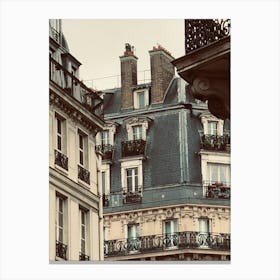 Paris Cityscape Canvas Print