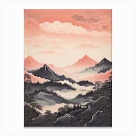 Japanese Landscape Canvas Print