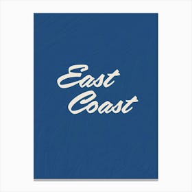 East Coast 1 Canvas Print