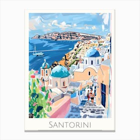 Santorini 1 Canvas Print