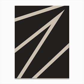 Arrows minimalism art Canvas Print