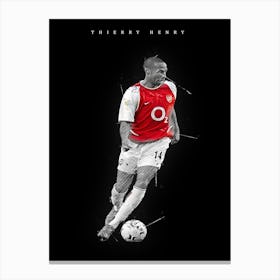 Thierry Henry 2 Canvas Print