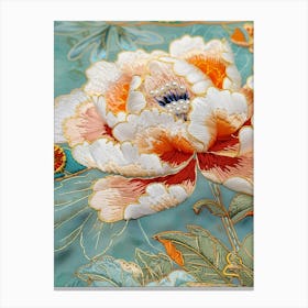 Chinese Floral Painting 4 Canvas Print