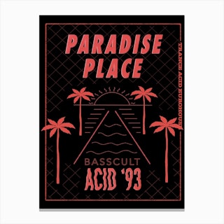 Paradise Place Canvas Print