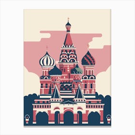 Moscow Cathedral Canvas Print