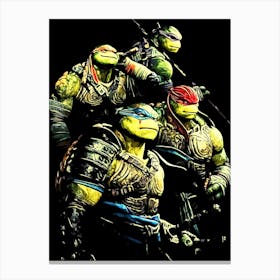 Teenage Mutant Ninja Turtles movie 2 Canvas Print