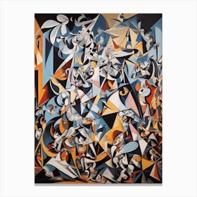 Guernica - Fractalized Canvas Print